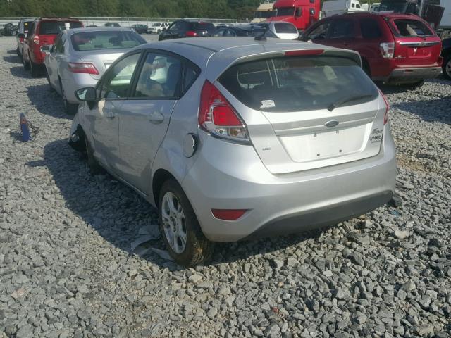 3FADP4EJ0EM103340 - 2014 FORD FIESTA SILVER photo 3