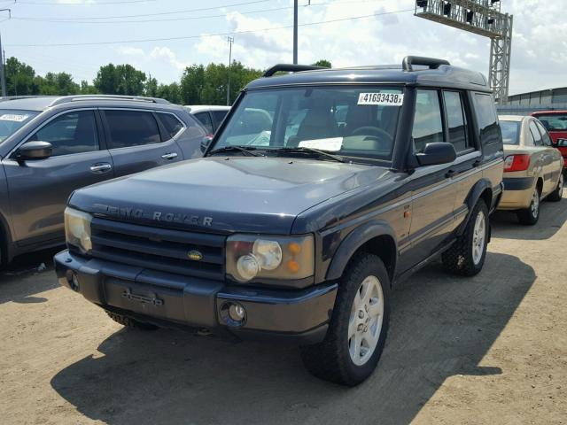 SALTW19414A853541 - 2004 LAND ROVER DISCOVERY BLUE photo 2