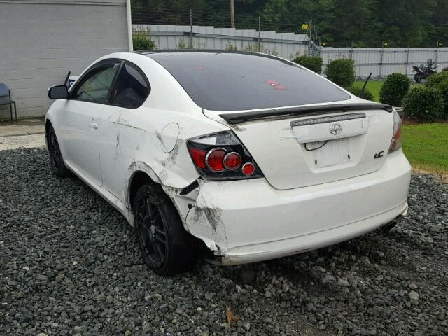 JTKDE167980250659 - 2008 TOYOTA SCION TC 白色 照片 3