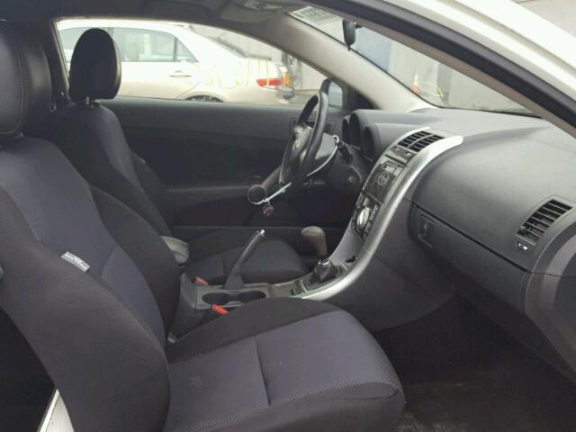 JTKDE167980250659 - 2008 TOYOTA SCION TC 白色 照片 5