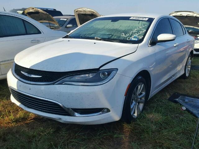 1C3CCCAB6GN133224 - 2016 CHRYSLER 200 LIMITE WHITE photo 2