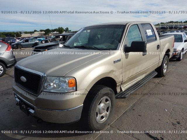 1FTPW14V77KC24292 - 2007 FORD F150 SUPER GOLD photo 1