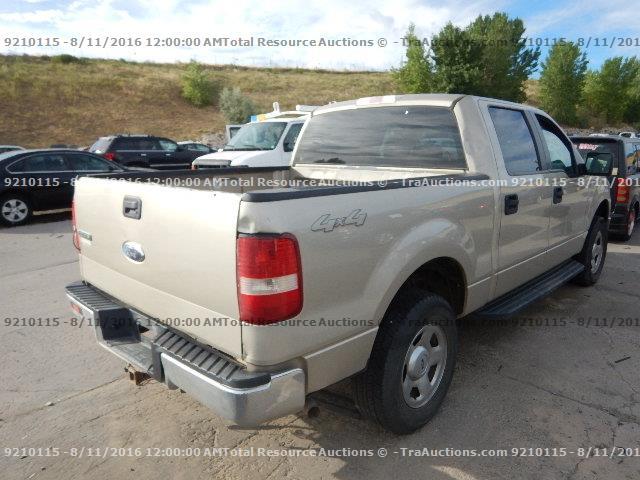 1FTPW14V77KC24292 - 2007 FORD F150 SUPER GOLD photo 3