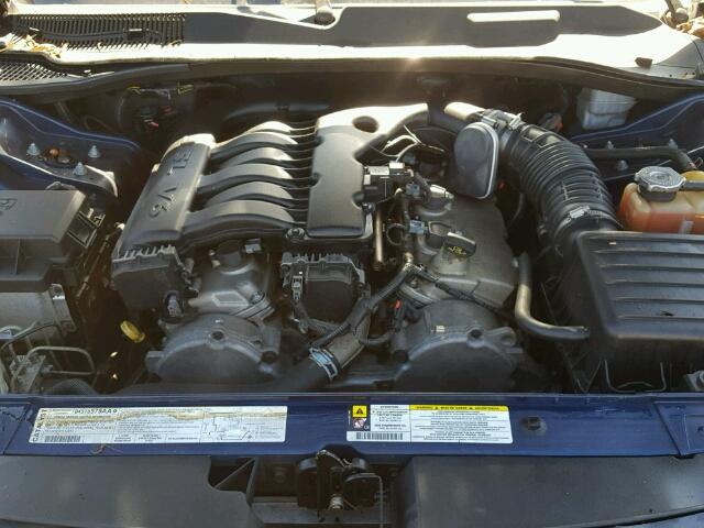 2B3KA43GX6H480608 - 2006 DODGE CHARGER SE BLUE photo 7