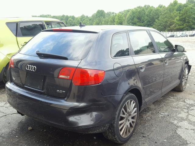 WAUNF78P17A190780 - 2007 AUDI A3 2.0 PRE BLACK photo 4