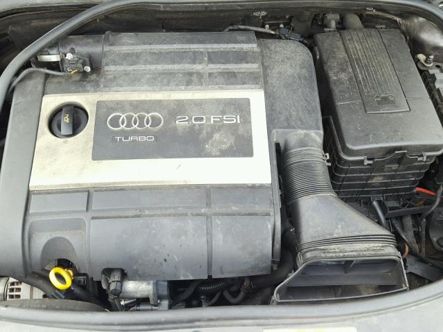 WAUNF78P17A190780 - 2007 AUDI A3 2.0 PRE BLACK photo 7