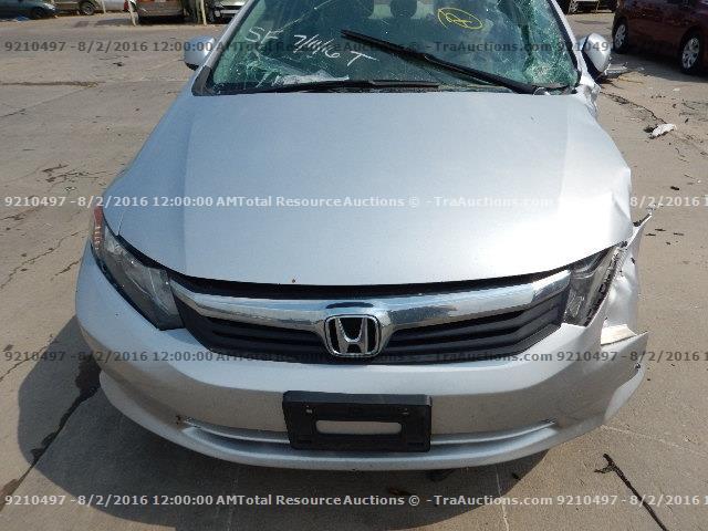 2HGFB2F55CH608424 - 2012 HONDA CIVIC LX SILVER photo 14