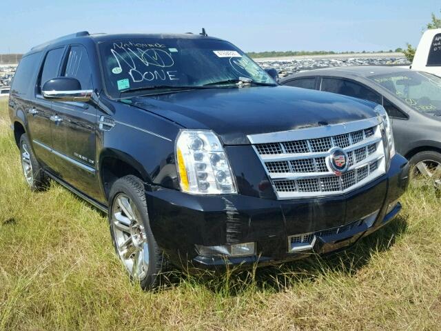 1GYS3KEF7DR262103 - 2013 CADILLAC ESCALADE E BLACK photo 1