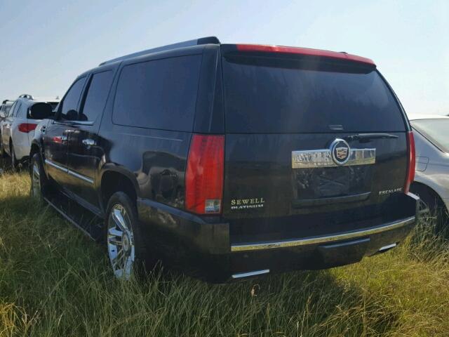 1GYS3KEF7DR262103 - 2013 CADILLAC ESCALADE E BLACK photo 3