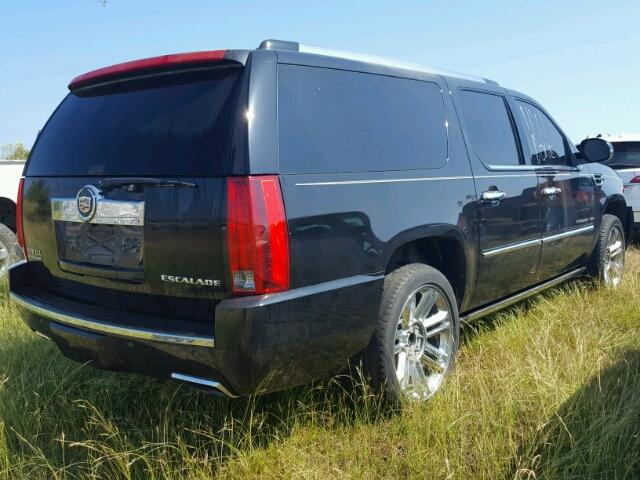 1GYS3KEF7DR262103 - 2013 CADILLAC ESCALADE E BLACK photo 4