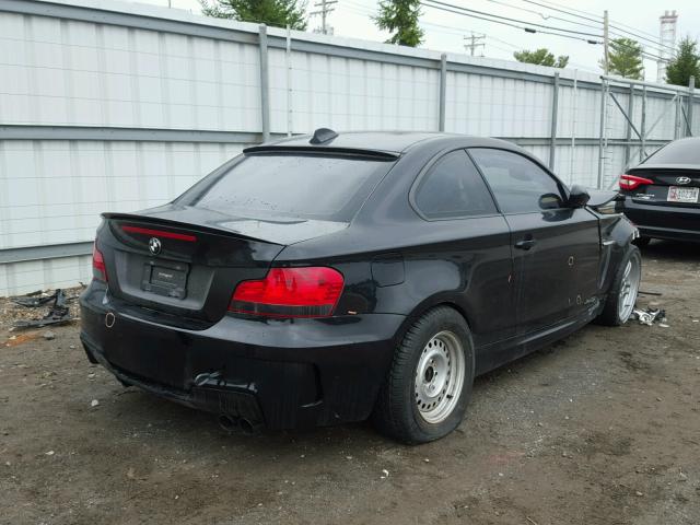 WBAUC73549VK95156 - 2009 BMW 135 I Czarny zdjęcie 4