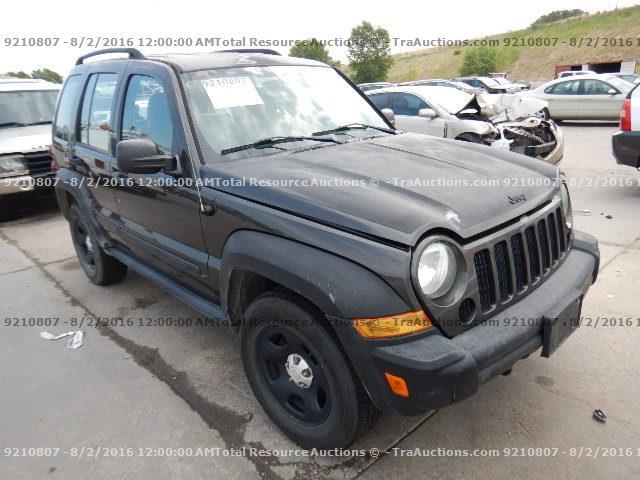 1J4GL48K95W625952 - 2005 JEEP LIBERTY BROWN photo 2