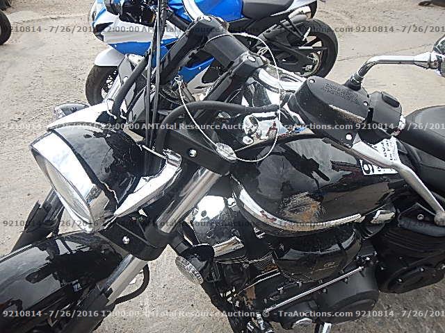 JYAVP27E08A000368 - 2008 YAMAHA XV1900 CU BLACK photo 9