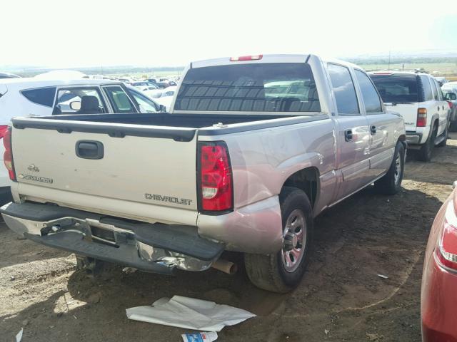 2GCEC13TX51322617 - 2005 CHEVROLET SILVERADO TAN photo 4