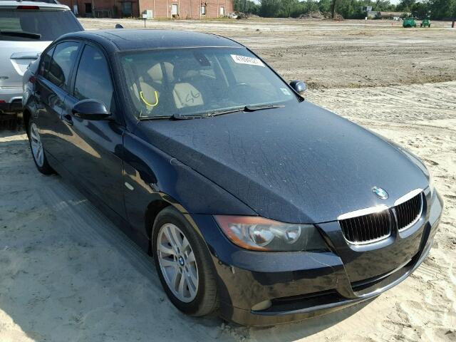 WBAVA33577KX81414 - 2007 BMW 328 BLACK photo 1