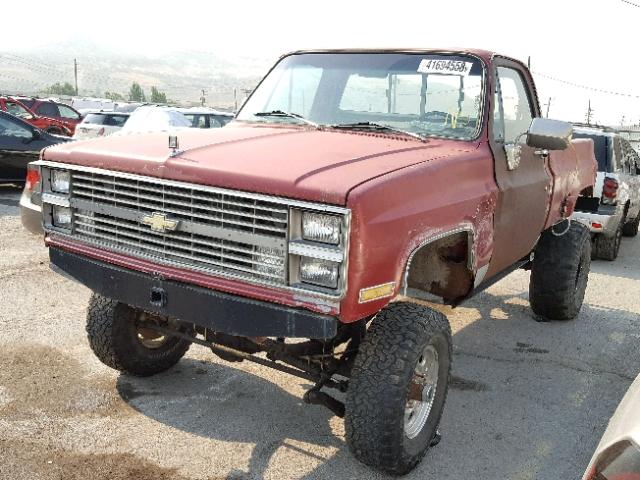 UTP03279 - 1983 GMC PICKUP RED photo 2