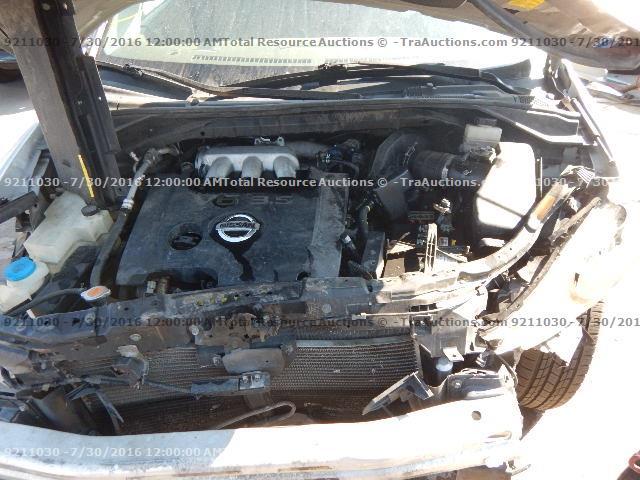 JN8AZ08W16W529759 - 2006 NISSAN MURANO SL SILVER photo 7