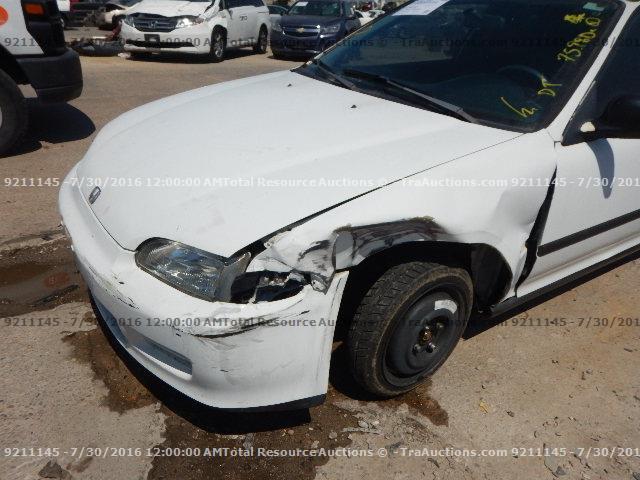 2HGEH2460SH523298 - 1995 HONDA CIVIC WHITE photo 15