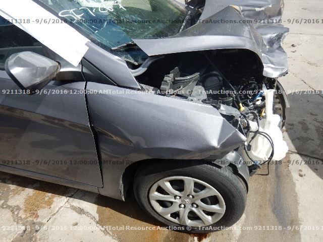 KMHCT5AE6EU149455 - 2014 HYUNDAI ACCENT GRAY photo 15