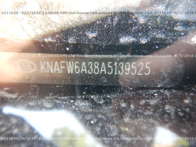 KNAFW6A38A5139525 - 2010 KIA FORTE SX BLUE photo 11