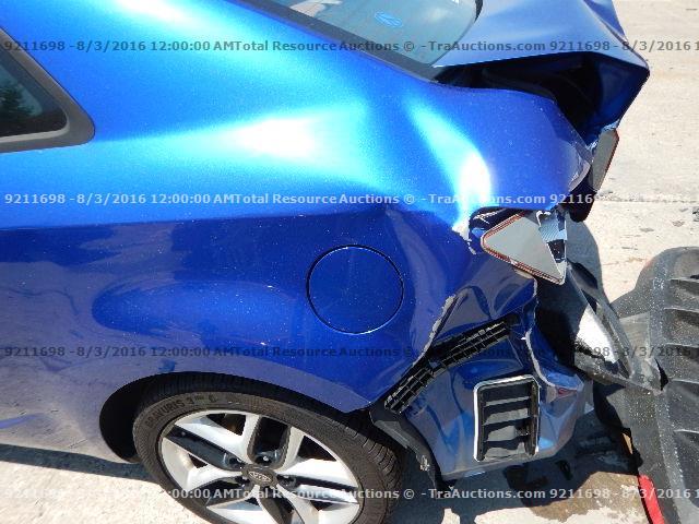 KNAFW6A38A5139525 - 2010 KIA FORTE SX BLUE photo 15