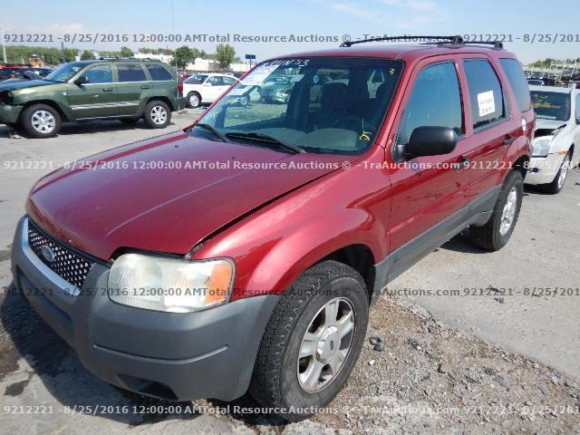 1FMYU03143KA70679 - 2003 FORD ESCAPE XLT RED photo 1