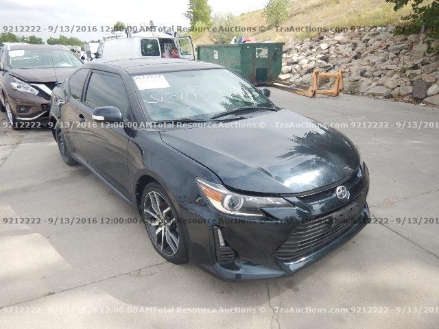 JTKJF5C73FJ004287 - 2015 TOYOTA SCION TC BLUE photo 2