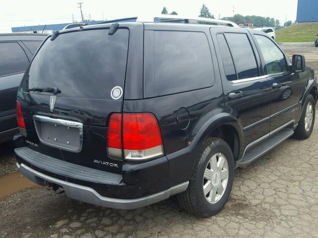5LMEU78H33ZJ11499 - 2003 LINCOLN AVIATOR BLACK photo 4