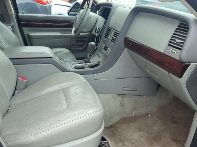 5LMEU78H33ZJ11499 - 2003 LINCOLN AVIATOR BLACK photo 5