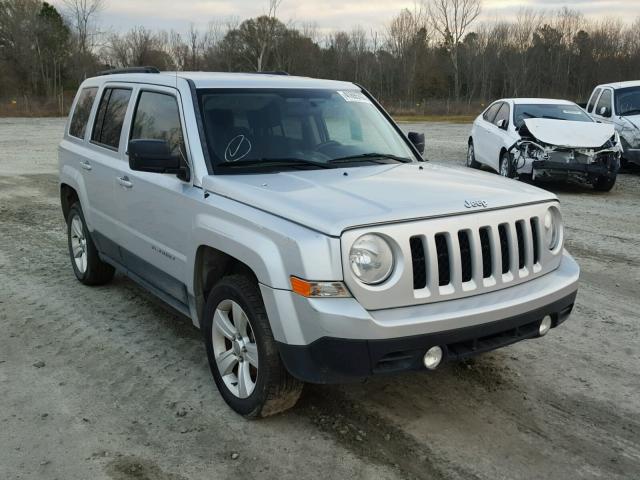 1C4NJRFB8ED617422 - 2014 JEEP PATRIOT SILVER photo 1