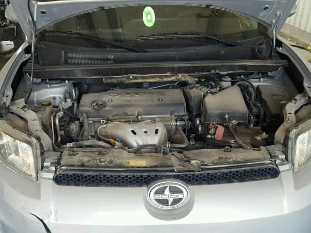 JTLZE4FE4DJ039777 - 2013 TOYOTA SCION XB Silber Foto 7