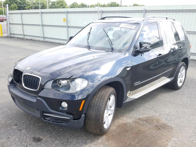 5UXFE4C5XAL277313 - 2010 BMW X5 XDRIVE3 BLACK photo 2