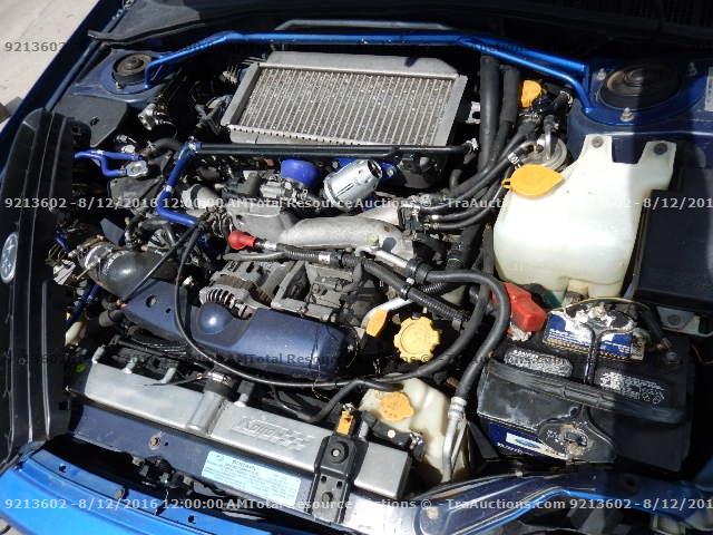 JF1GG29652G827487 - 2002 SUBARU IMPREZA WR BLUE photo 7