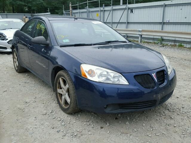 1G2ZG57N584173930 - 2008 PONTIAC G6 BASE BLUE photo 1