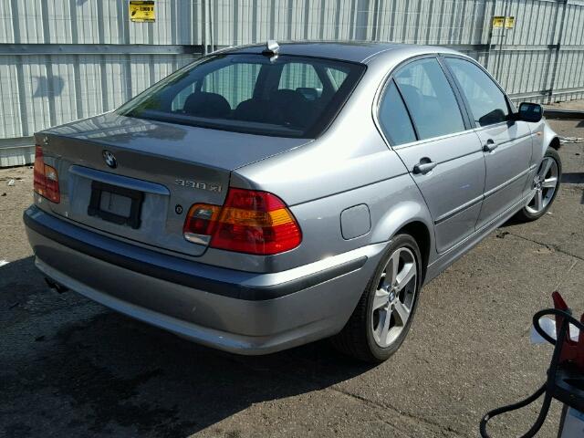 WBAEW53405PN37415 - 2005 BMW 330 GRAY photo 4