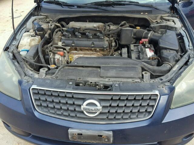 1N4AL11D56N353001 - 2006 NISSAN ALTIMA S BLUE photo 7