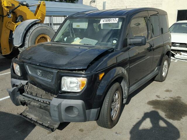 5J6YH18726L005172 - 2006 HONDA ELEMENT BLACK photo 2