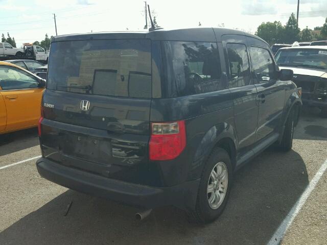 5J6YH18726L005172 - 2006 HONDA ELEMENT BLACK photo 4