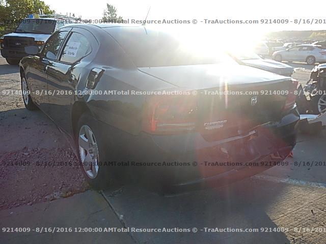 2B3LA43R88H245990 - 2008 DODGE CHARGER BLACK photo 4