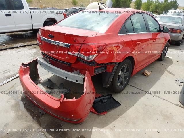 1G1PL5SC8C7238984 - 2012 CHEVROLET CRUZE LT RED photo 3