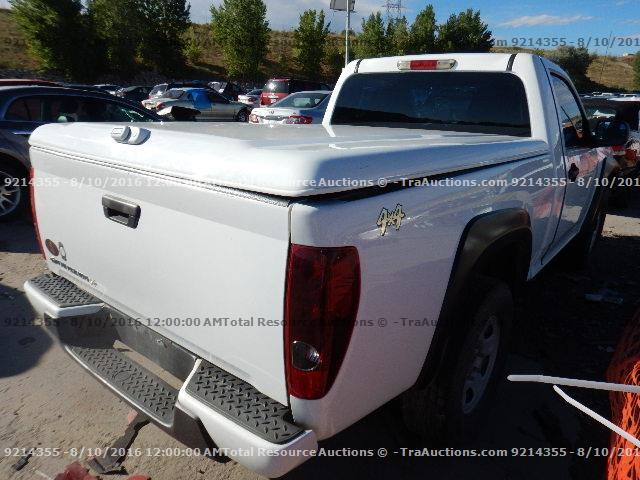 1GCDT14E498135744 - 2009 CHEVROLET COLORADO WHITE photo 3