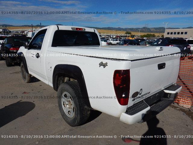 1GCDT14E498135744 - 2009 CHEVROLET COLORADO WHITE photo 4