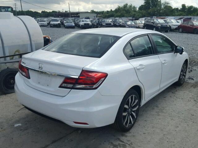 19XFB2F9XEE203305 - 2014 HONDA CIVIC EXL 白色 照片 4