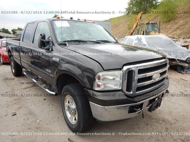 1FTWW31P76EB12196 - 2006 FORD F350 BLACK photo 2