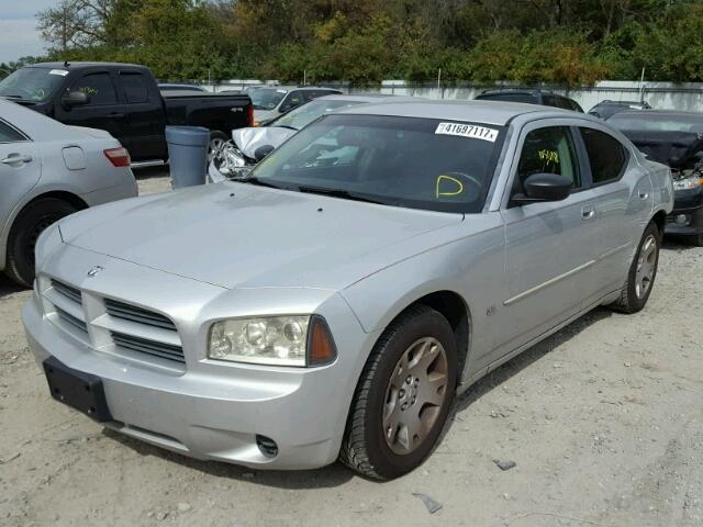 2B3KA43G36H315984 - 2006 DODGE CHARGER SILVER photo 2