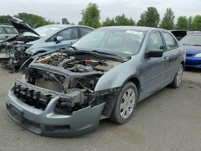 3FAFP06Z56R229073 - 2006 FORD FUSION S TURQUOISE photo 2