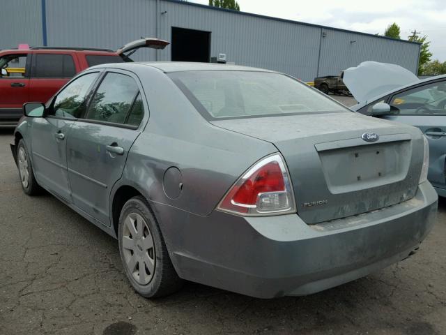 3FAFP06Z56R229073 - 2006 FORD FUSION S TURQUOISE photo 3