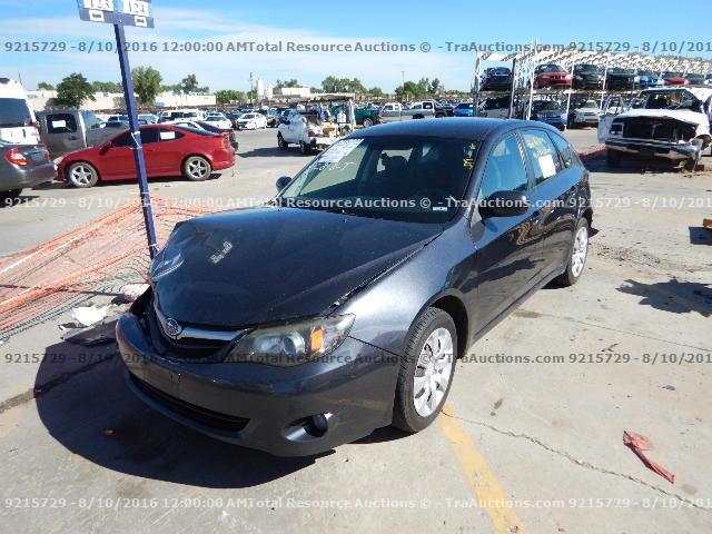 JF1GH6A66AH827474 - 2010 SUBARU IMPREZA 2. GRAY photo 1