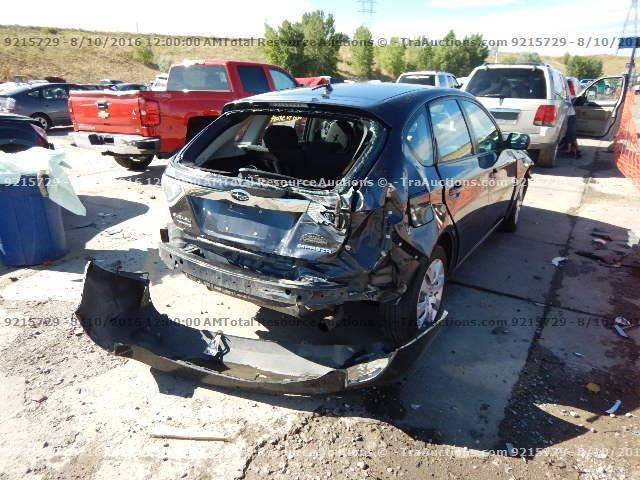 JF1GH6A66AH827474 - 2010 SUBARU IMPREZA 2. GRAY photo 3