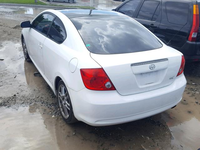 JTKDE177260097005 - 2006 TOYOTA SCION TC 白色 照片 3